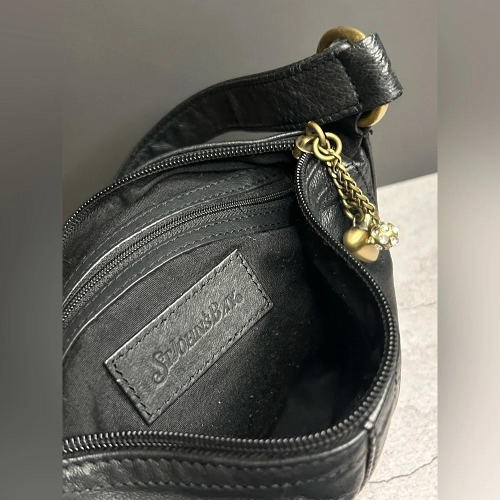St. John's Bay Elegant Black Satchel